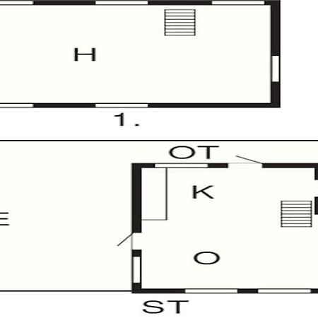 6 Person Holiday Home In AÅkirkeby Kültér fotó