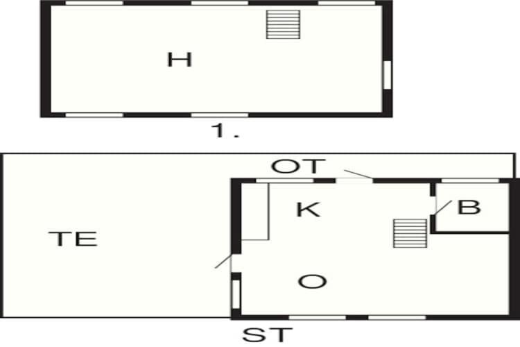 6 Person Holiday Home In AÅkirkeby Kültér fotó